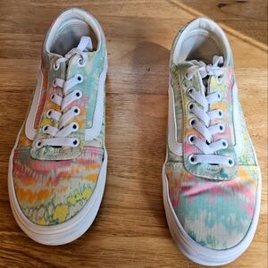 Colorful sk8-low vans shoes